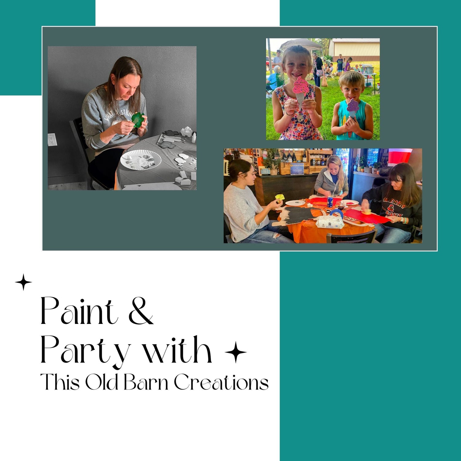 Paint & Party with This Old Barn Creations