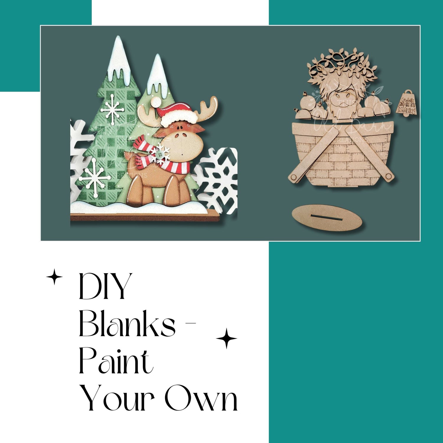 Blanks -Paint Your Own