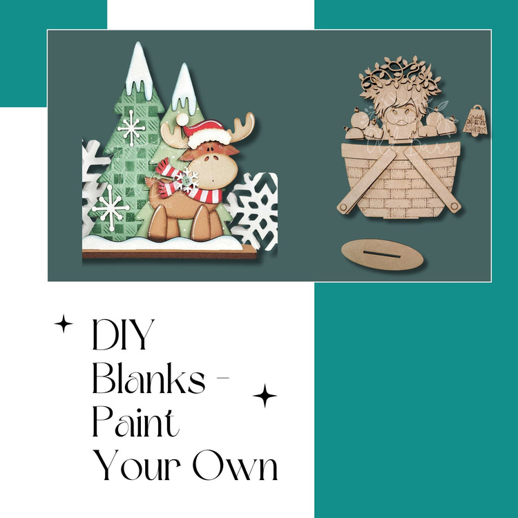 Blanks -Paint Your Own