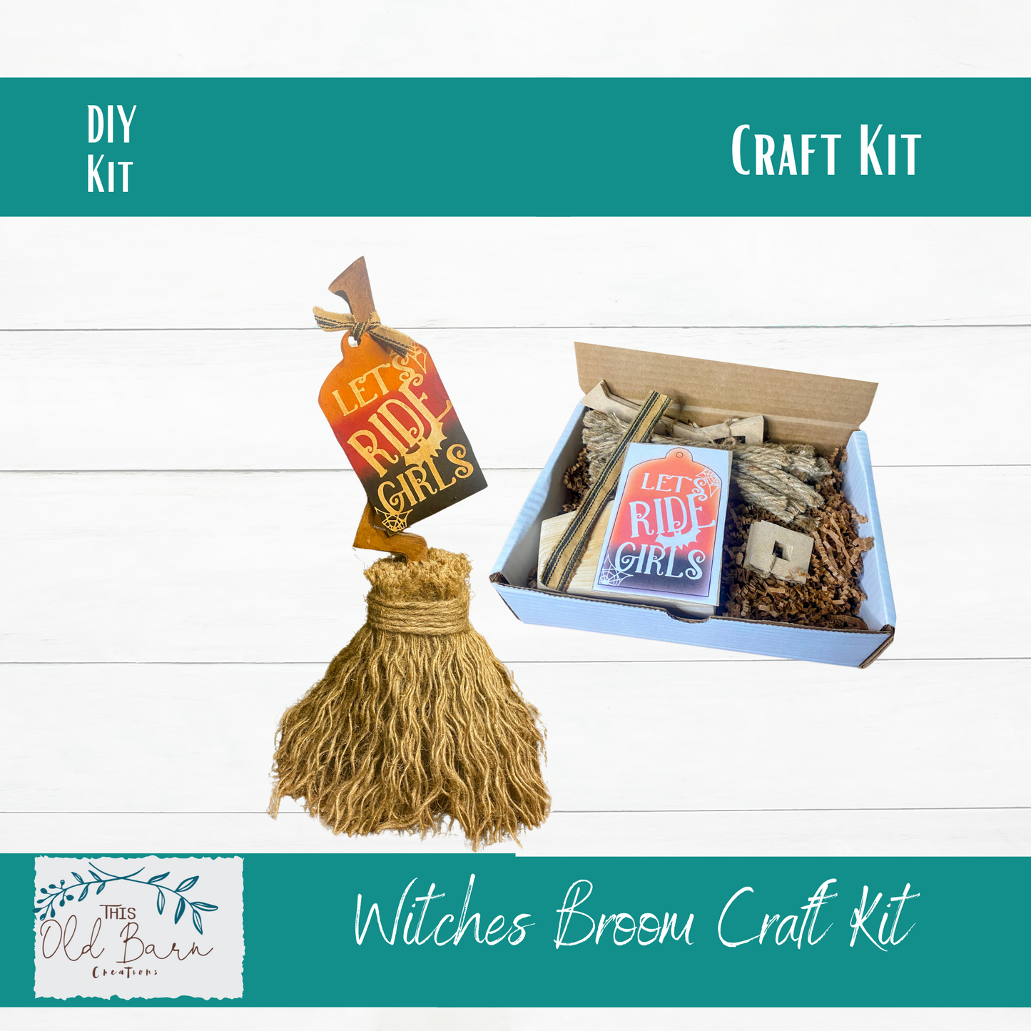 Witches Broom Craft Kit