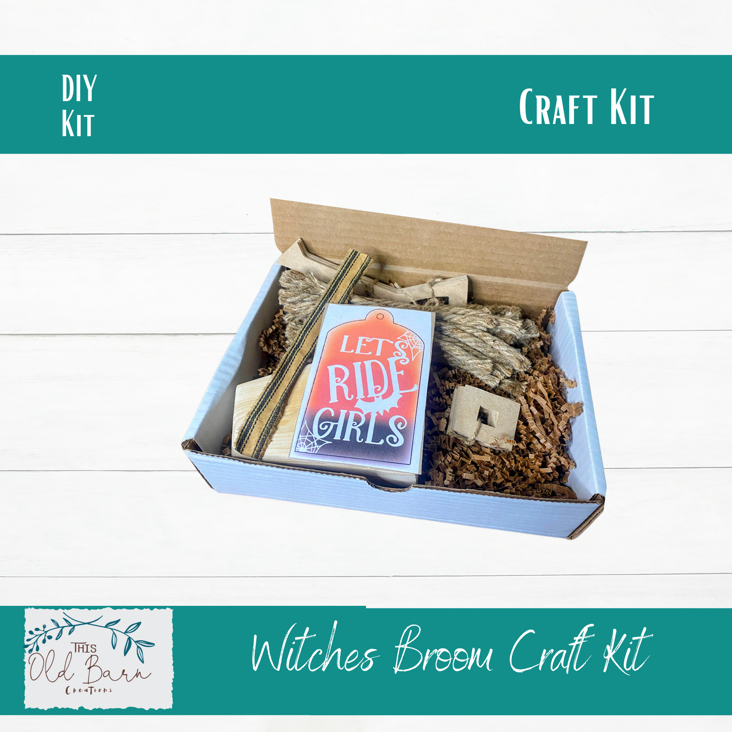 Witches Broom Craft Kit