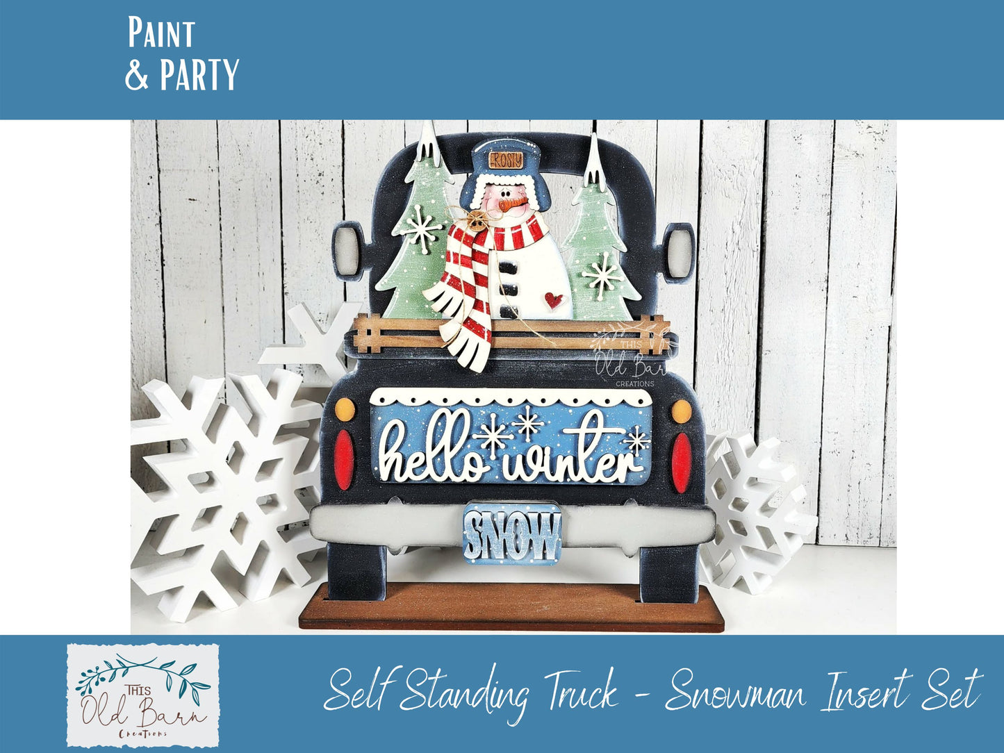 Paint and Party IN THE BARN — December 14, 2025 – 1:30 PM