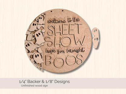 Welcome to the Sheet Show Door Hanger DIY Blank Kit