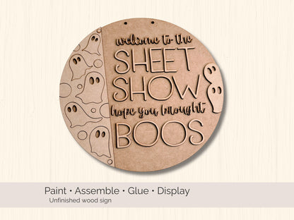 Welcome to the Sheet Show Door Hanger DIY Blank Kit