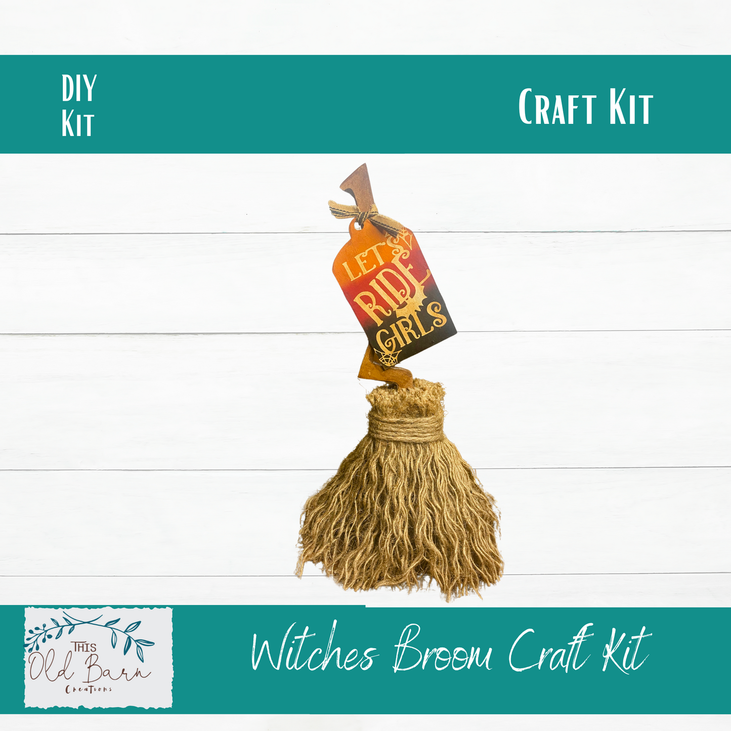 Witches Broom Craft Kit