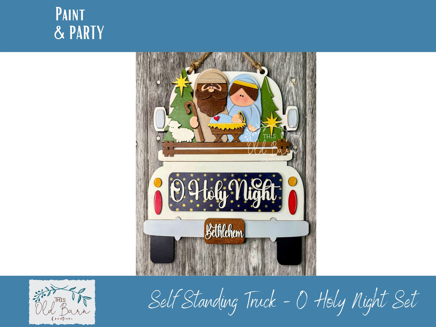 Paint and Party IN THE BARN — December 14, 2025 – 1:30 PM