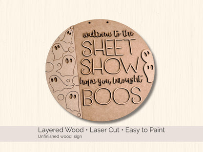 Welcome to the Sheet Show Door Hanger DIY Blank Kit
