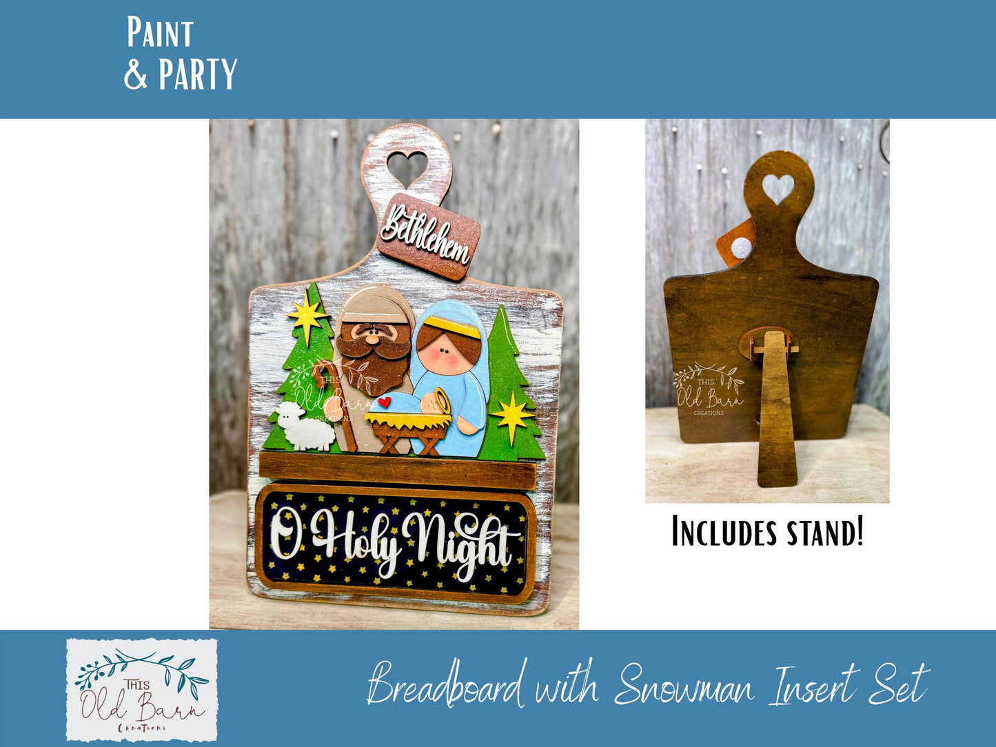 Paint and Party IN THE BARN — December 14, 2025 – 1:30 PM