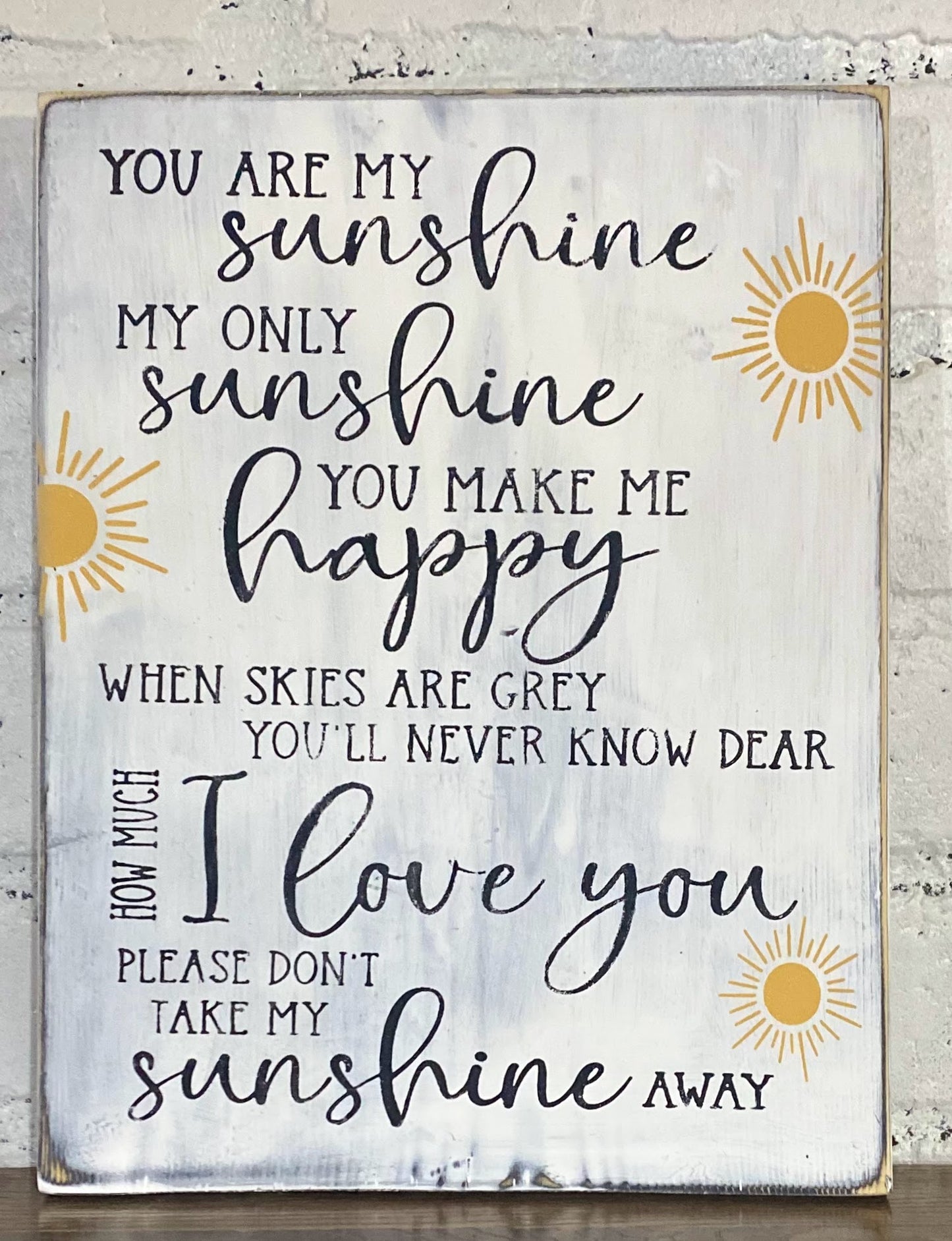 You are my Sunshine Sign | Rustic Sunshine sign