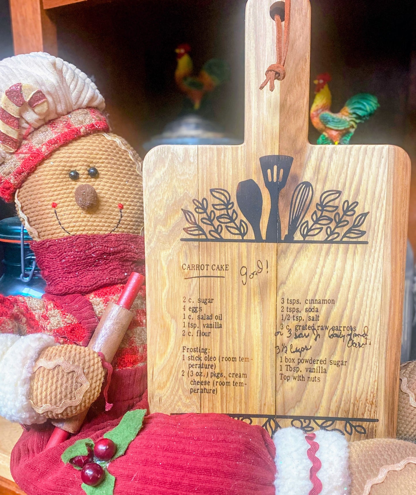 Handcrafted Personalized Keepsake Breadboard